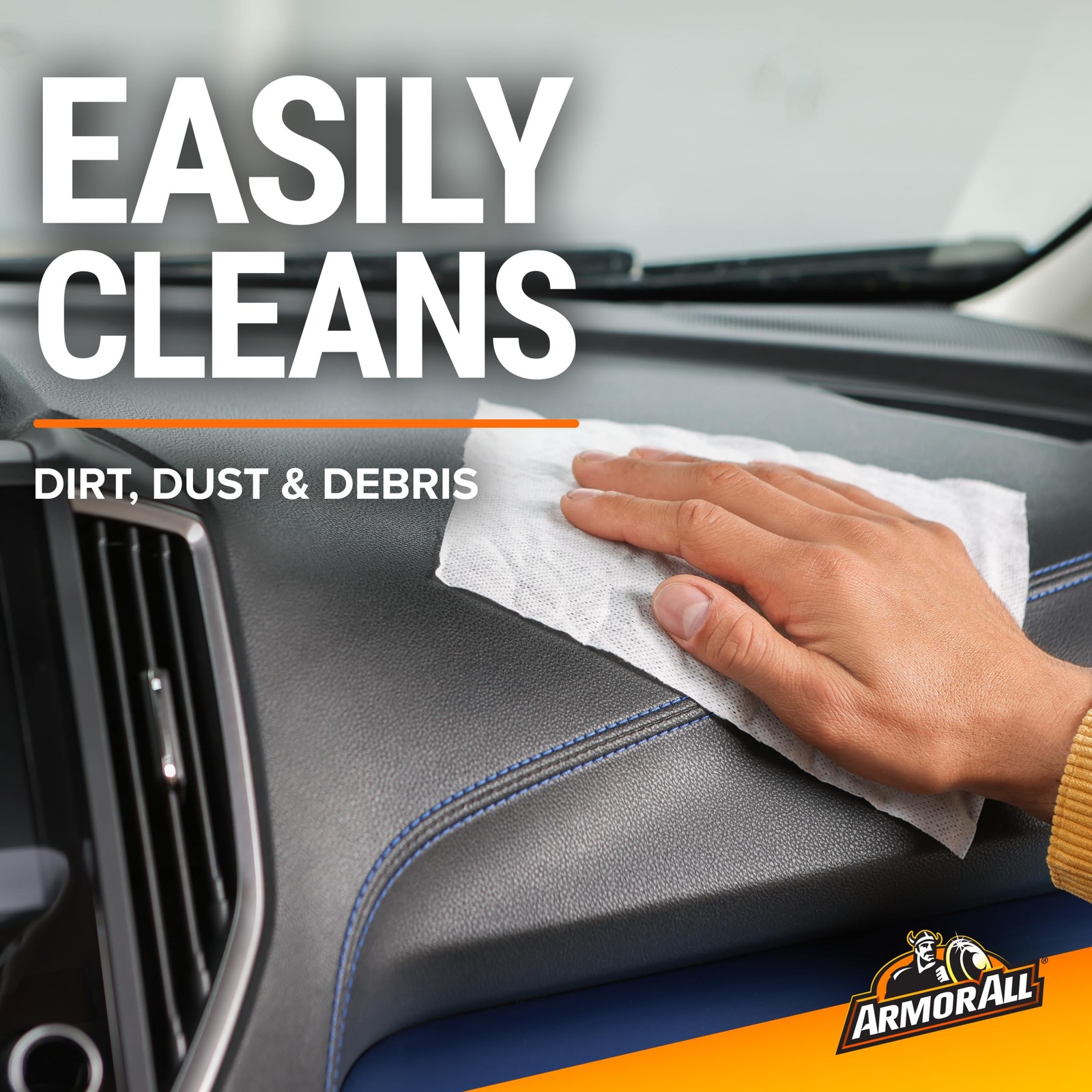 Armor All Original Protectant Wipes, Car Interior Cleaner Wipes with UV - Image 4