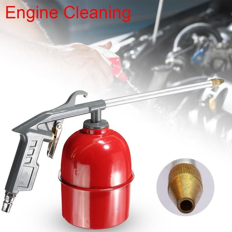Pulverizador de aire solvente para limpieza de motor de automóvil desengrasante sifón herramientas gris ss- - Image 3