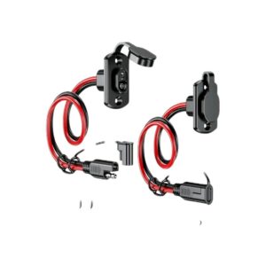 12AWG SAE to SAE Female Cord Automotive Panel Extension Cable for Solar Panels