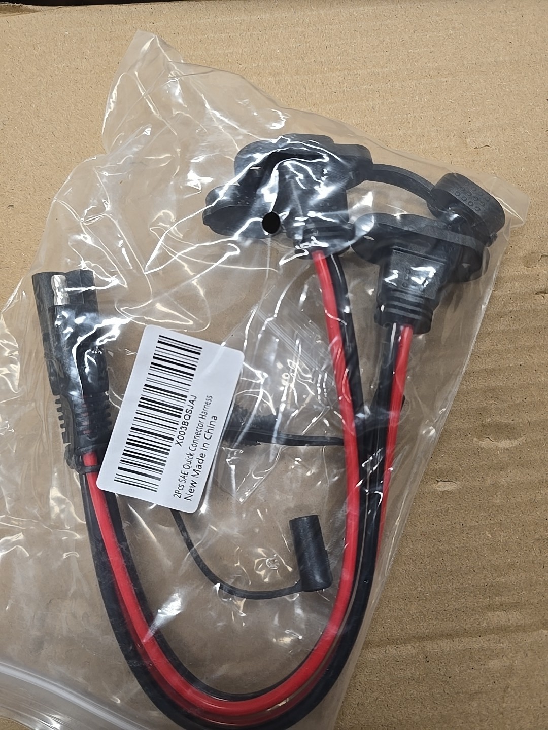 12AWG SAE to SAE Female Cord Automotive Panel Extension Cable for Solar Panels - Image 2