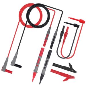Electronic Test Leads Extension Kit with Clips for Digital Multimeter