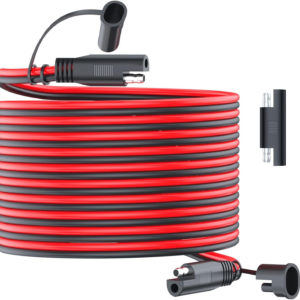 SAE to SAE Extension Cable - 10AWG 20FT, Quick Disconnect Connector with Polarit