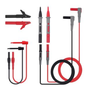Electronic Test Leads Extension Kit with Clips for Digital Multimeter
