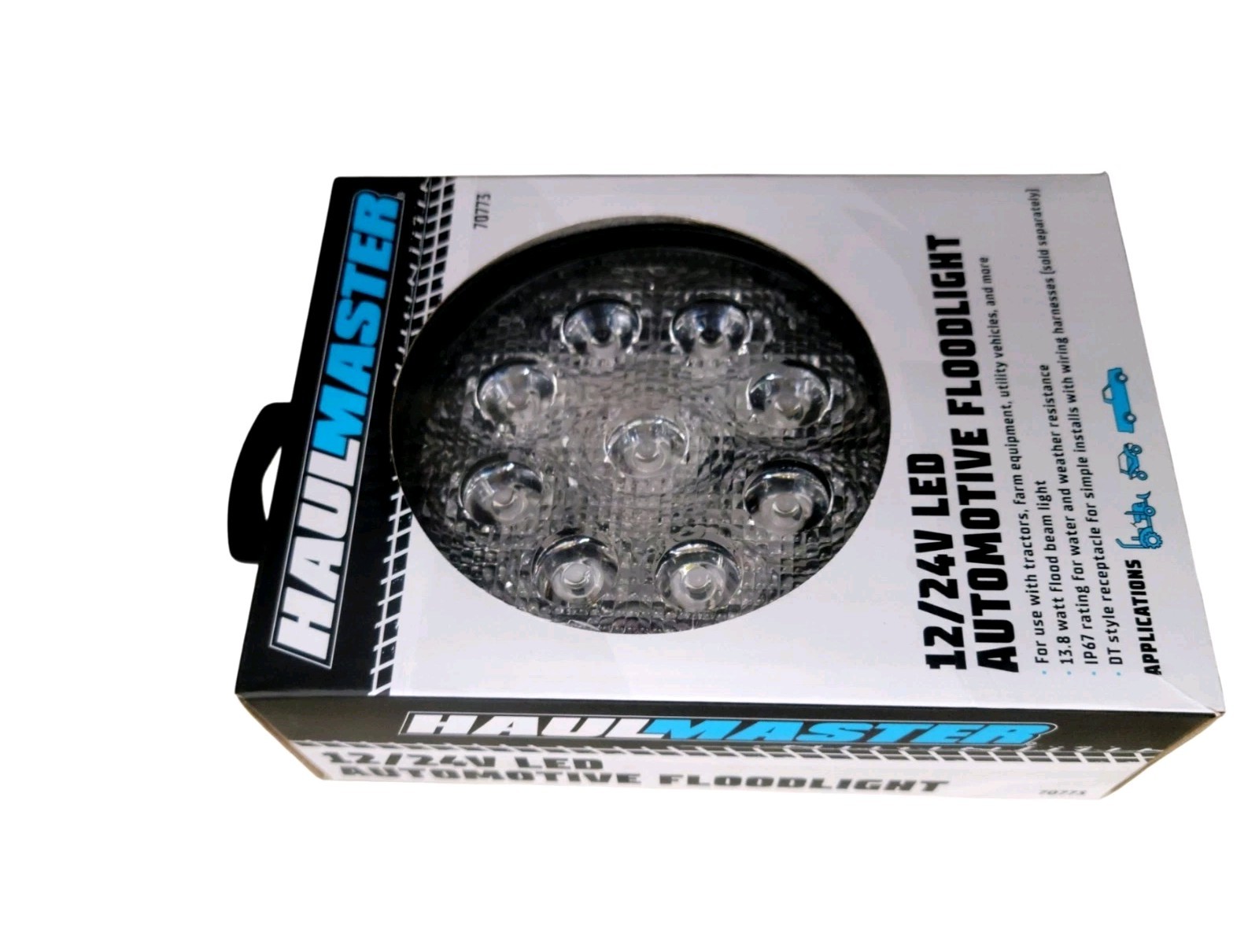 HAUL-MASTER 12/24V LED Automotive Floodlight. 1000 Lumens. Aluminun - Image 3