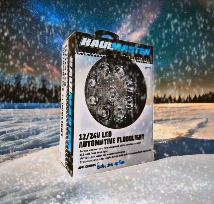 HAUL-MASTER 12/24V LED Automotive Floodlight. 1000 Lumens. Aluminun - Image 4