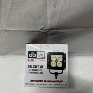 DB Quality DBLXW3.0F 3" 20 WATT AUTOMOTIVE IP67 RATED LED FLOOD WORK LIGHT NEW