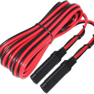 12FT SAE to SAE Extension Cable 16AWG- SAE Extension Cord, SAE 2Pin Bullet Quick
