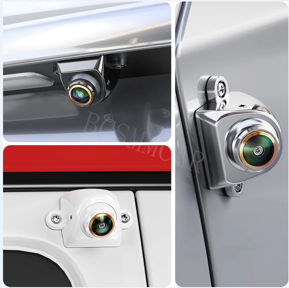 170° Wide Angle Parking Camera Car Rear View Reverse Backup Camera Night Vision - Image 2