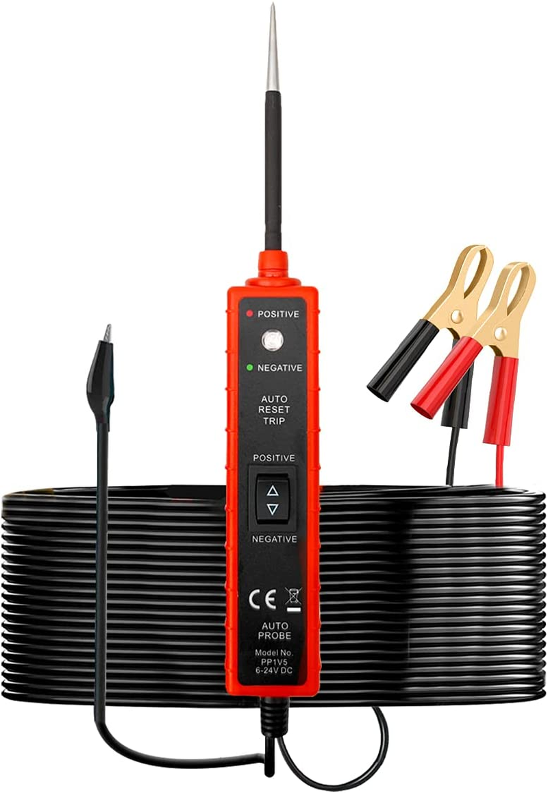 Power Circuit Probe Tester 6V-24V DC Test Light Automotive Circuit Tester Car Sh