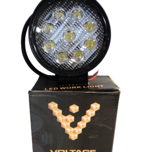 4 inch Round 27W Slim LED Work Light Flood Light Voltage Automotive
