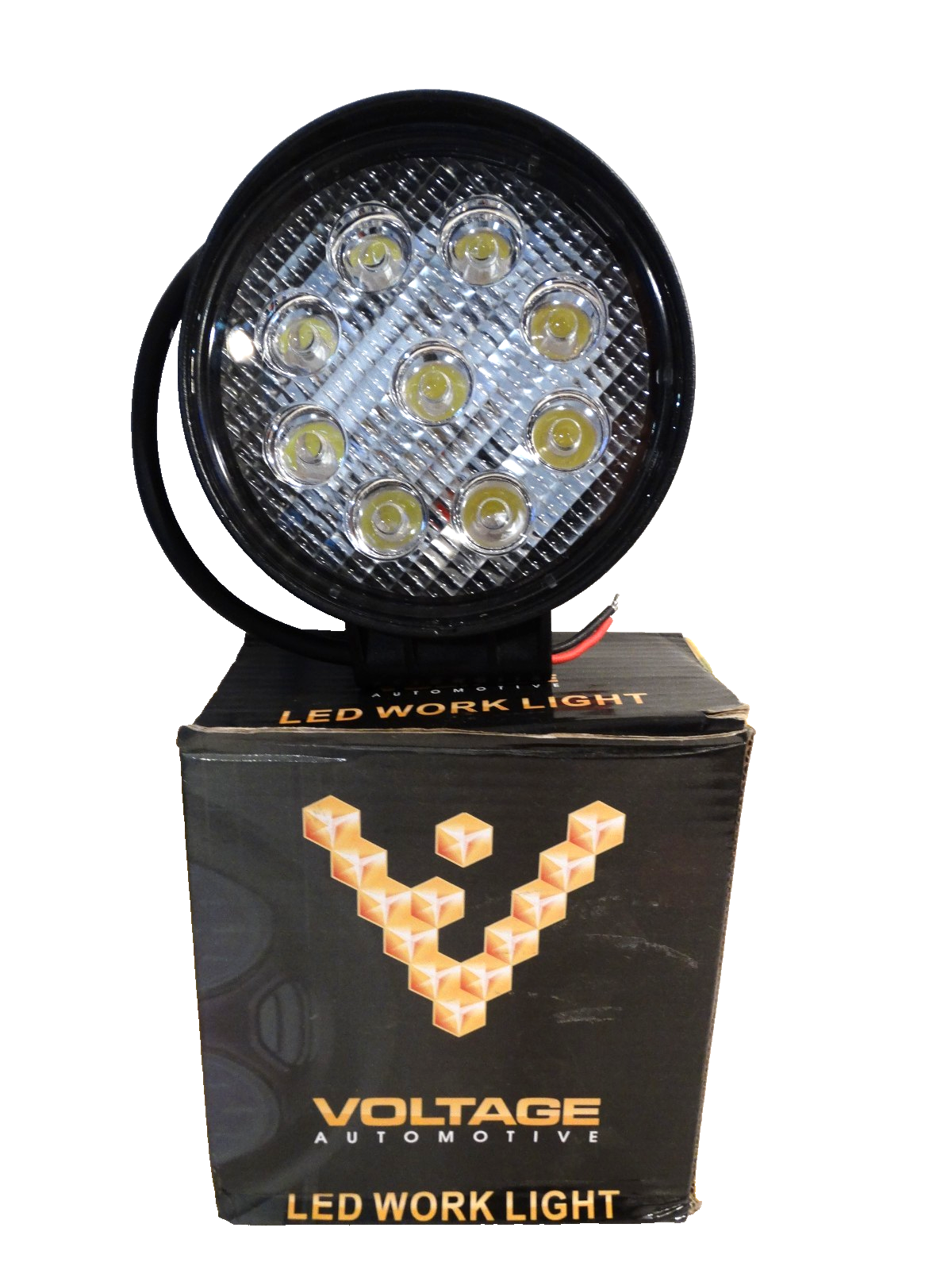 4 inch Round 27W Slim LED Work Light Flood Light Voltage Automotive