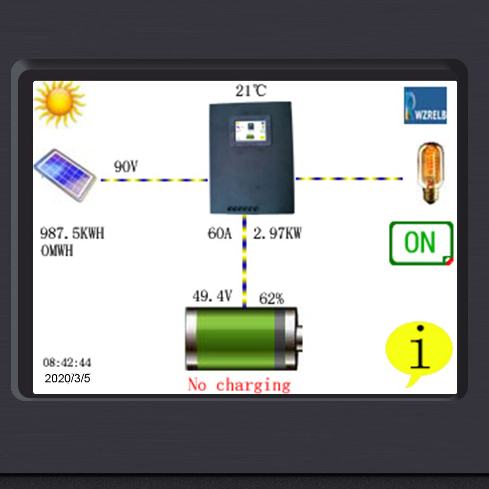 80A MPPT Solar Charge Controller Lion Acid Battery 12/24/36/48V Auto Home Motor - Image 3