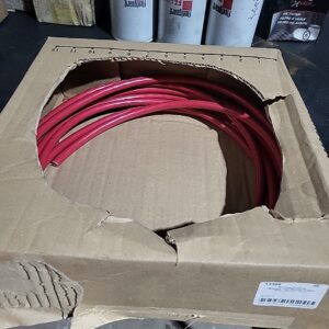 Automotive Power Wire Red Positive Battery Cable 25 Ft 2 Gauge Wiring