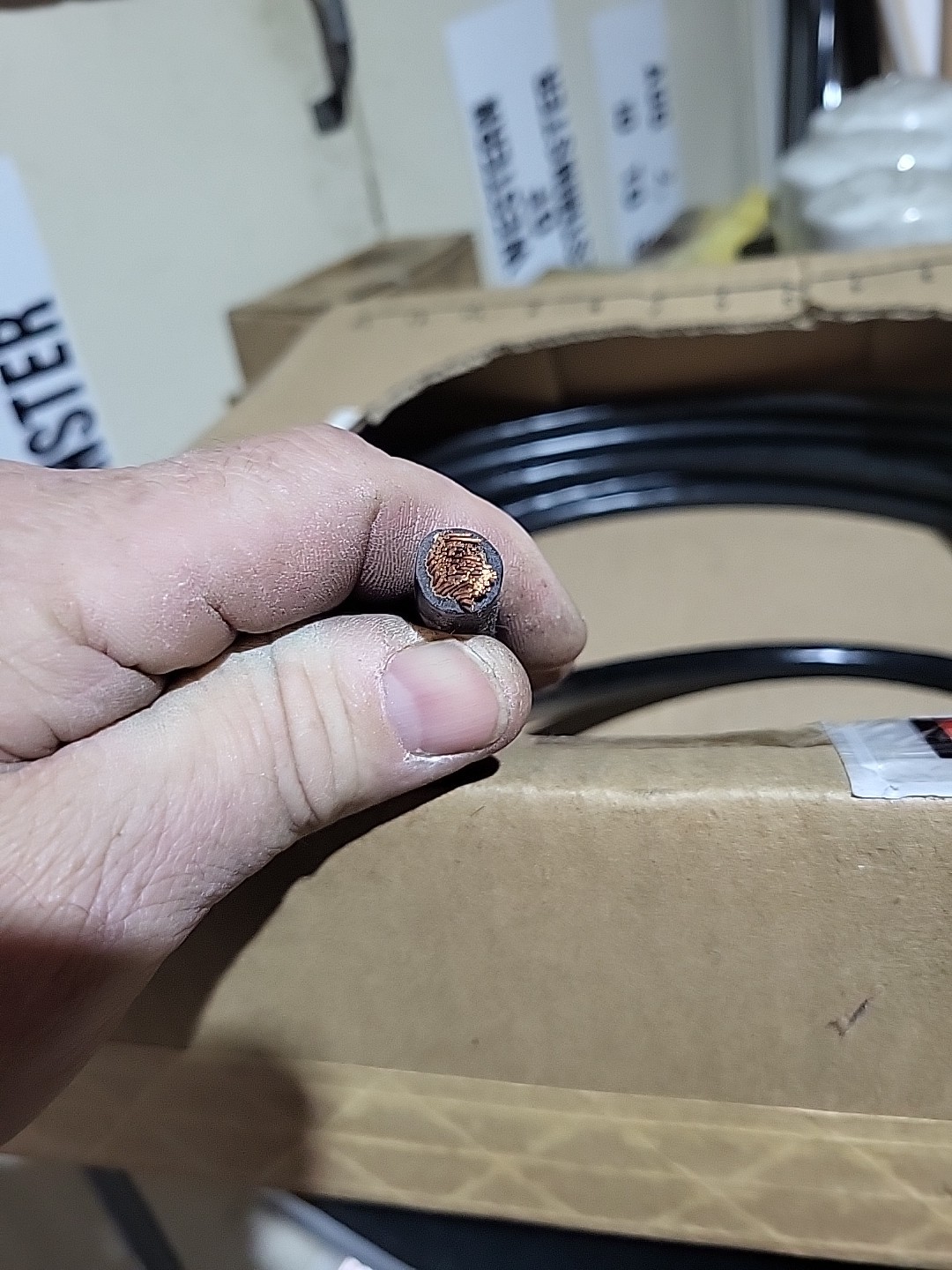 Automotive Power Wire Black Battery Cable 24 Ft 2 Gauge Wiring - Image 4