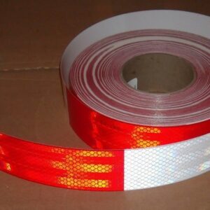 150' Roll 3M DOT Reflective Truck Trailer Vehicle Safety Tape Red White 2"