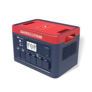 Dakota Lithium PowerStation 2400 – 2048Wh 2400W LiFePO4 Solar Generator UPS
