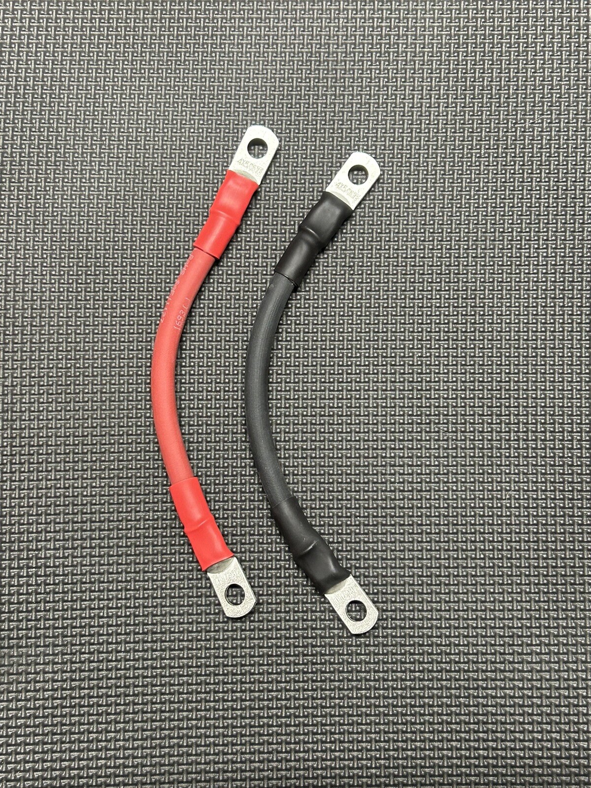 4 Gauge AWG Battery Cable (Pair) 5/16” Ends Inverter, Solar, RV, Marine, Auto