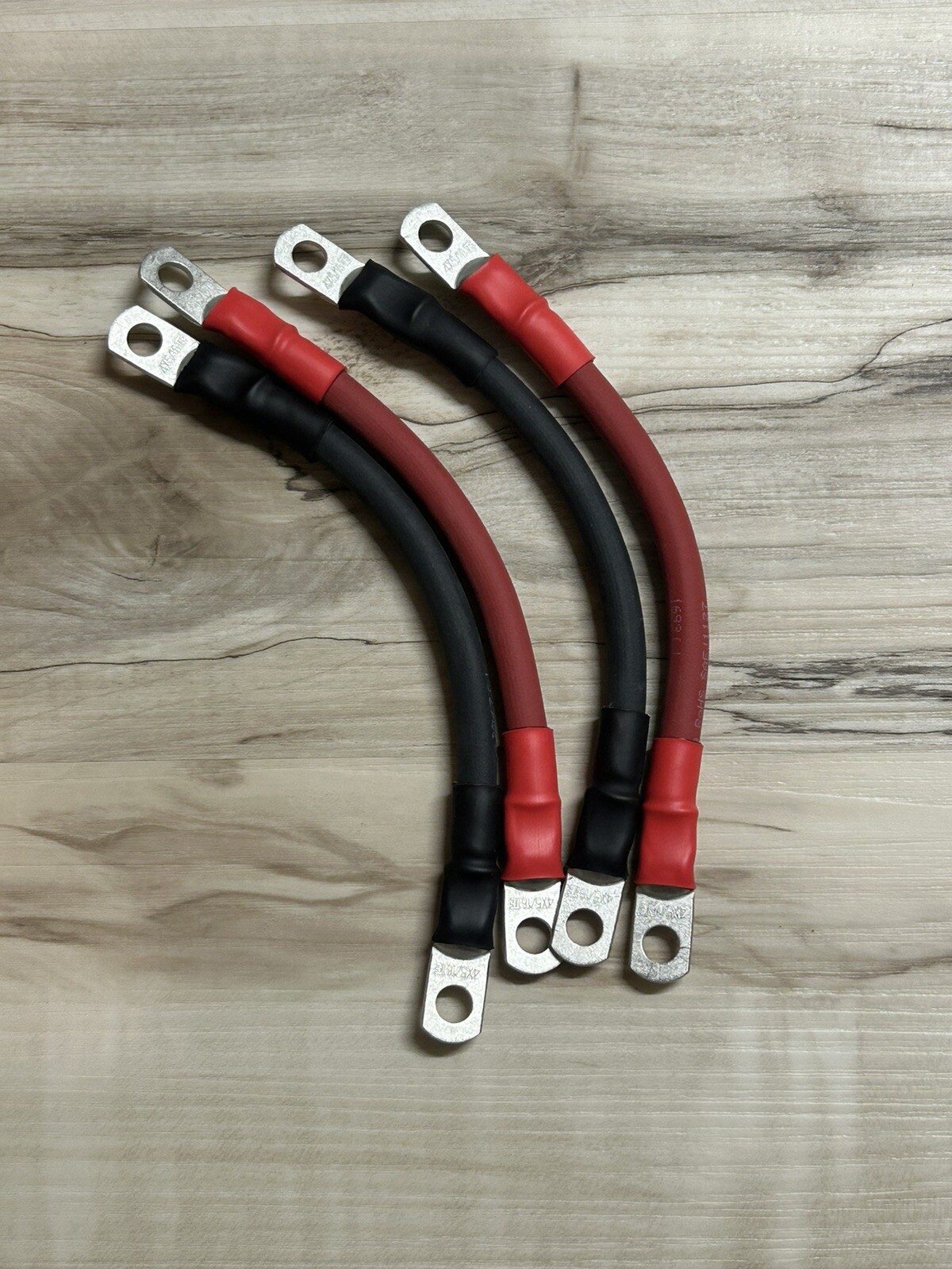 4 Gauge AWG Battery Cable (Pair) 5/16” Ends Inverter, Solar, RV, Marine, Auto - Image 4