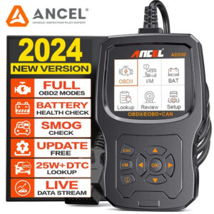 AD530 OBD2 Scanner Check Engine Battery Tester Code Reader Car Diagnostic Tool