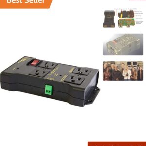 Automatic Power Relay with Surge Protection for Arduino & Raspberry Pi Use