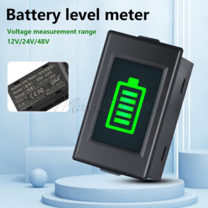 DC12-48V DC Battery Power Meter Indicator Board Automotive Battery Type Display-