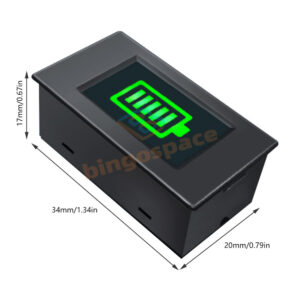 DC12-48V DC Battery power Meter Indicator board Automotive Battery Type Display