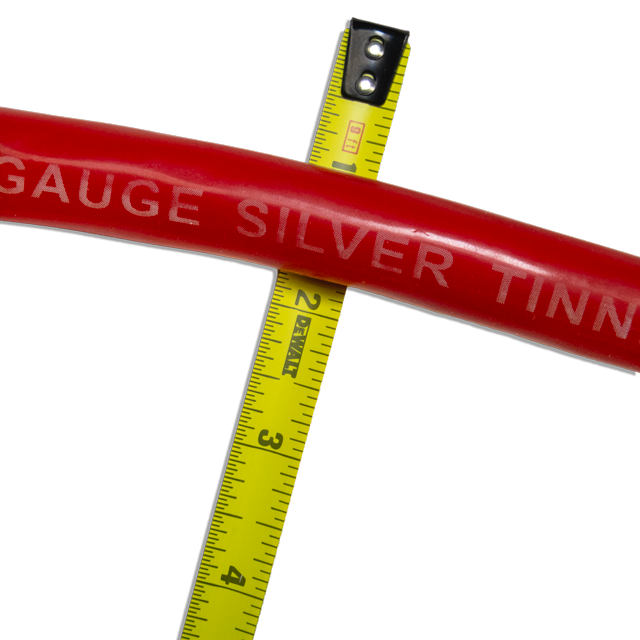 2/0 AWG Tinned Copper Wire Red 50ft Heavy Duty Battery Cable High-Current Marine - Image 5