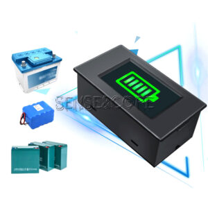 DC12-48V DC Battery Power Meter Indicator Board Automotive Battery Type Display-