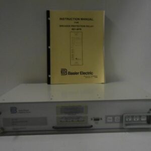 BASLER ELECTRIC PROGRAMMABLE BREAKER PROTECTION RELAY BE1-BPR