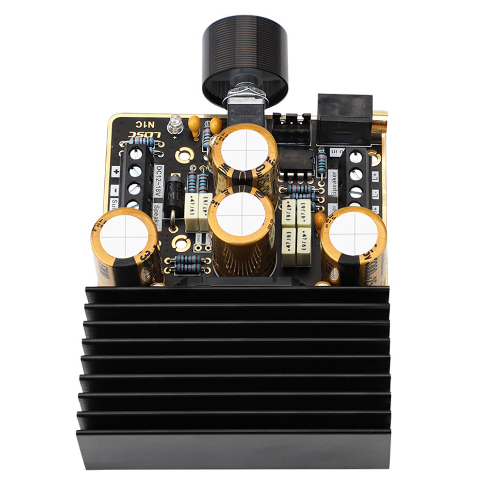 DC12-18V 2x80W Automotive AB Class Amplifier Module DIY High-Power Bass Speaker - Image 3