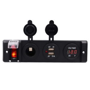Power Boards Car Cigarette Lighter Adapter Rocker Panel Automotive