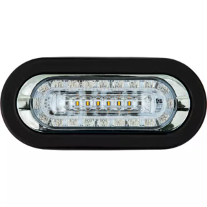 6 In. Work Truck Warning Marker Spot Combo Light Amber/Green