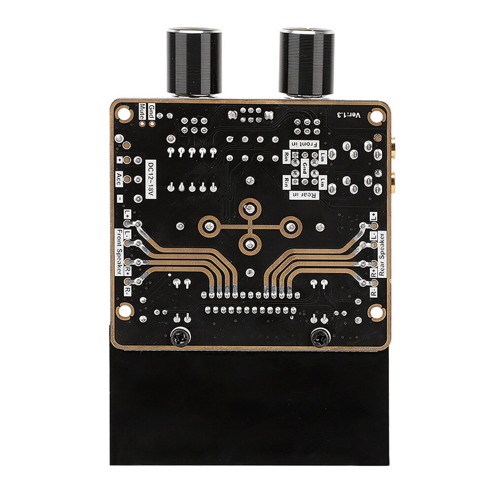 DC15V 4x80W Automotive AB Class Power Amplifier Module DIY High Power Car Audio - Image 2