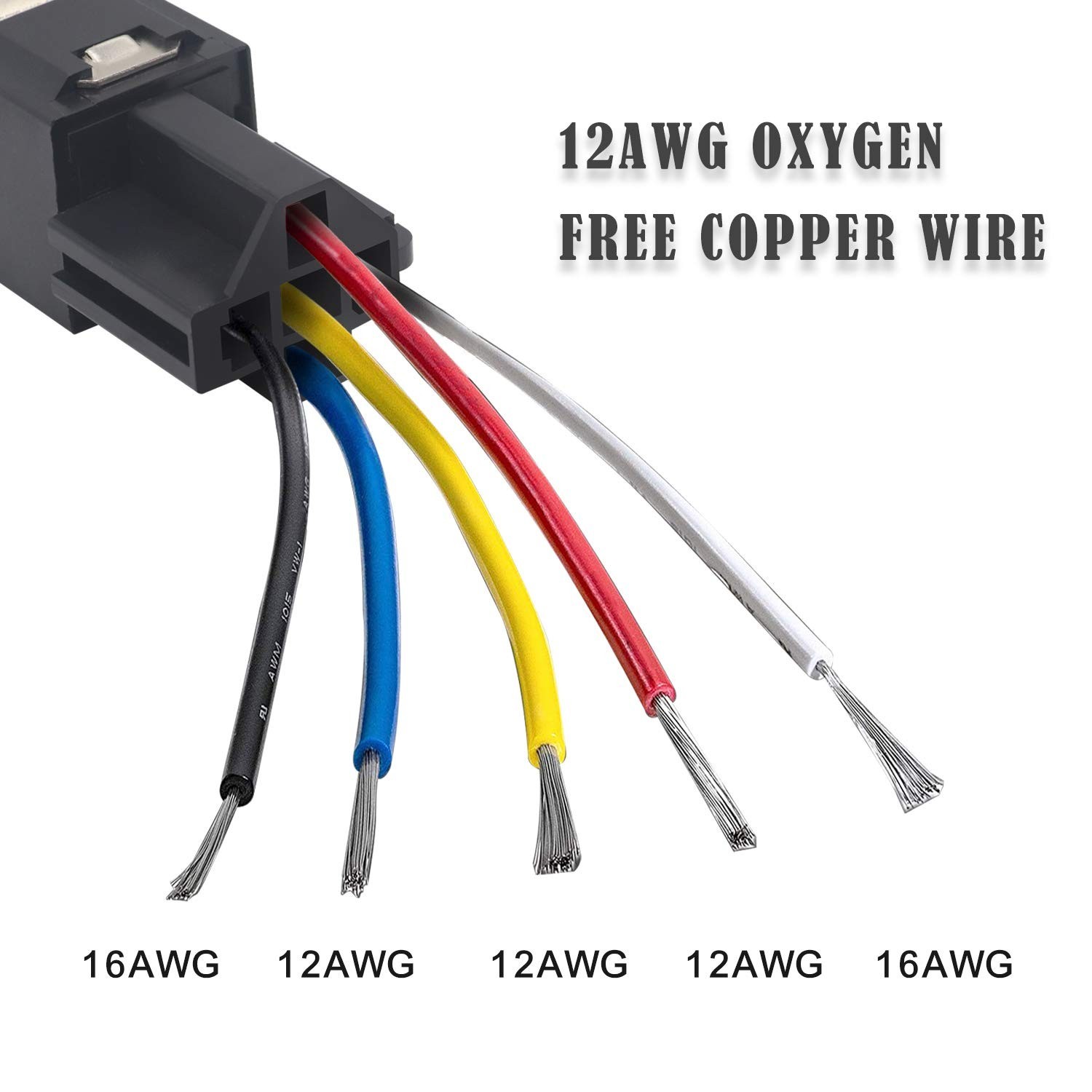 Robust 2-Pack Automotive 12V 5-Pin Relays and Sockets for Reliable Power Control - Image 4