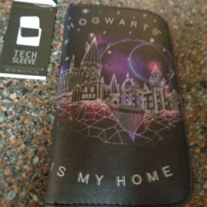 Harry Potter Hogwarts Is My Home Tech Sleeve Wallet Wristlet NEW Constellation