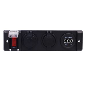 Power Boards Car Cigarette Lighter Adapter Rocker Panel Automotive