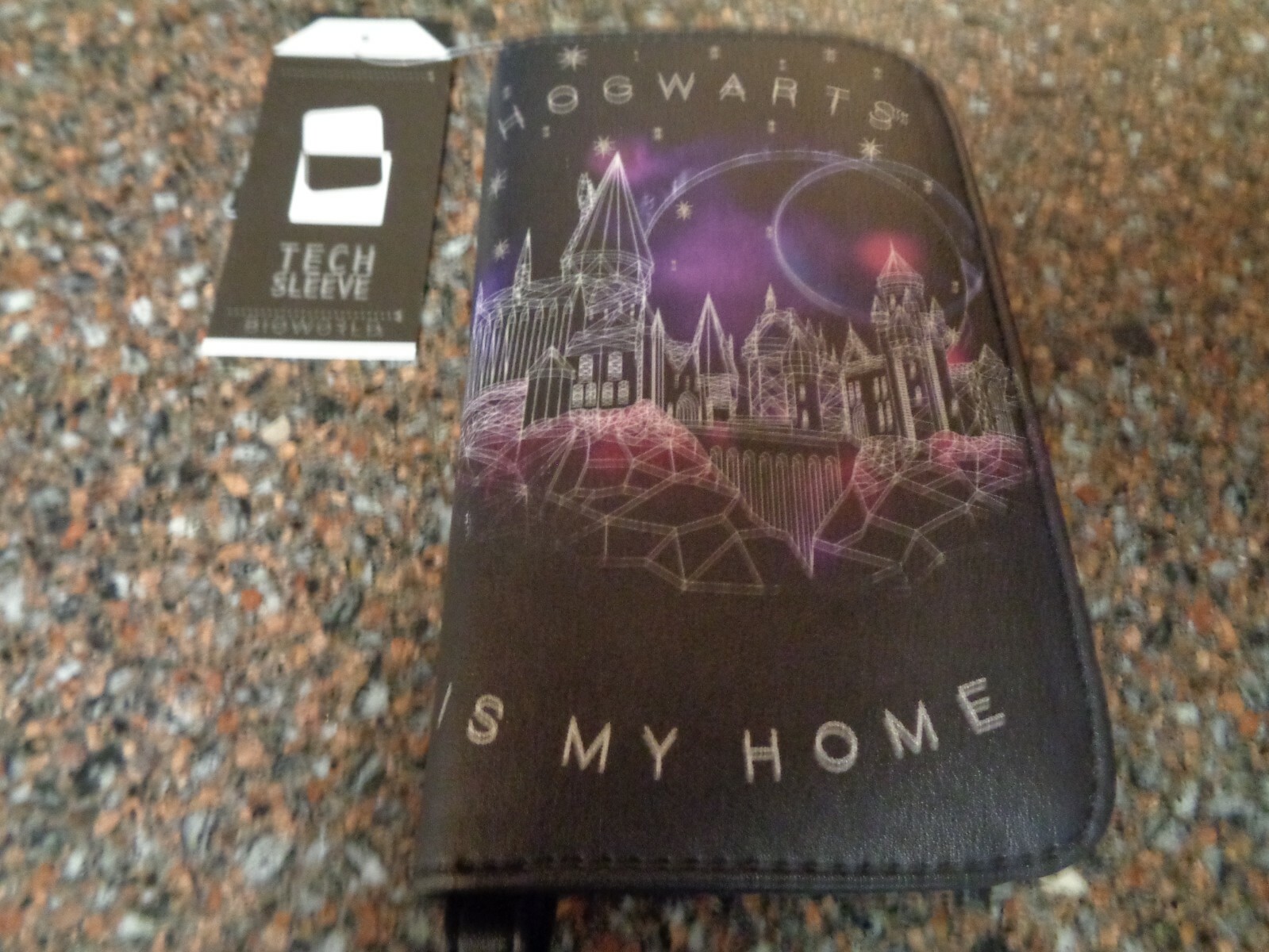 Harry Potter Hogwarts Is My Home Tech Sleeve Wallet Wristlet NEW Constellation - Image 2