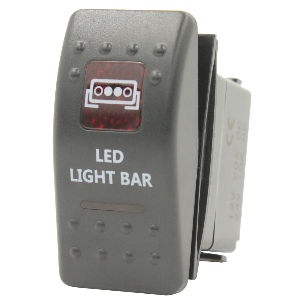 Rocker Switch 110 Styles RED LED fits All Standard Style Car Boat 12v Spot Light - Image 2