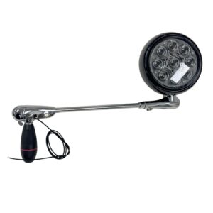 Unity 335GM-0002 Spotlight GM Shaft 6in S04 Head PAR46 LED Spot Lamp 30W Black