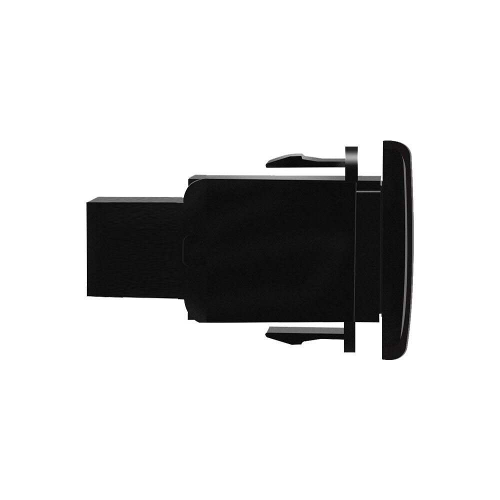 SPOT LIGHTS Orange LED Backlit Short Push Button 1.28"x 0.87" (Fit: Toyota) - Image 3