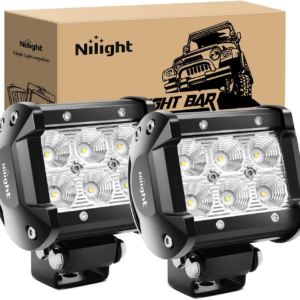 Vainas LED 2 piezas luces de inundación todoterreno 18W 1260LM súper brillantes conducción trabajo antiniebla-