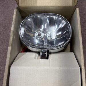 Vintage Made In Japan For Automotive Research Co. Chicago 12V 2 Bulb Spotlight