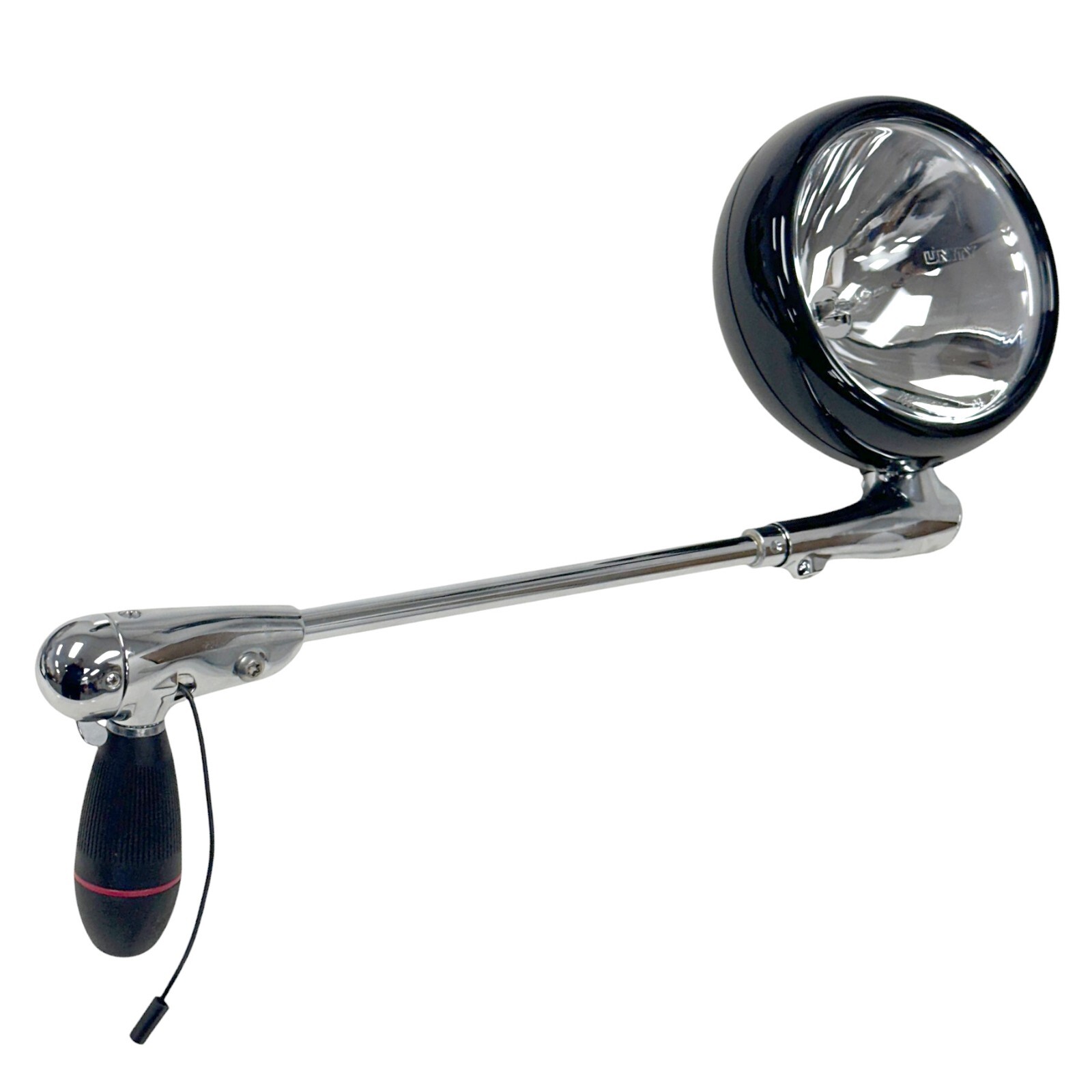 Unity 213010-0002 Spotlight for Most 2014-2020 GM Trucks 6in 100W Halogen Black
