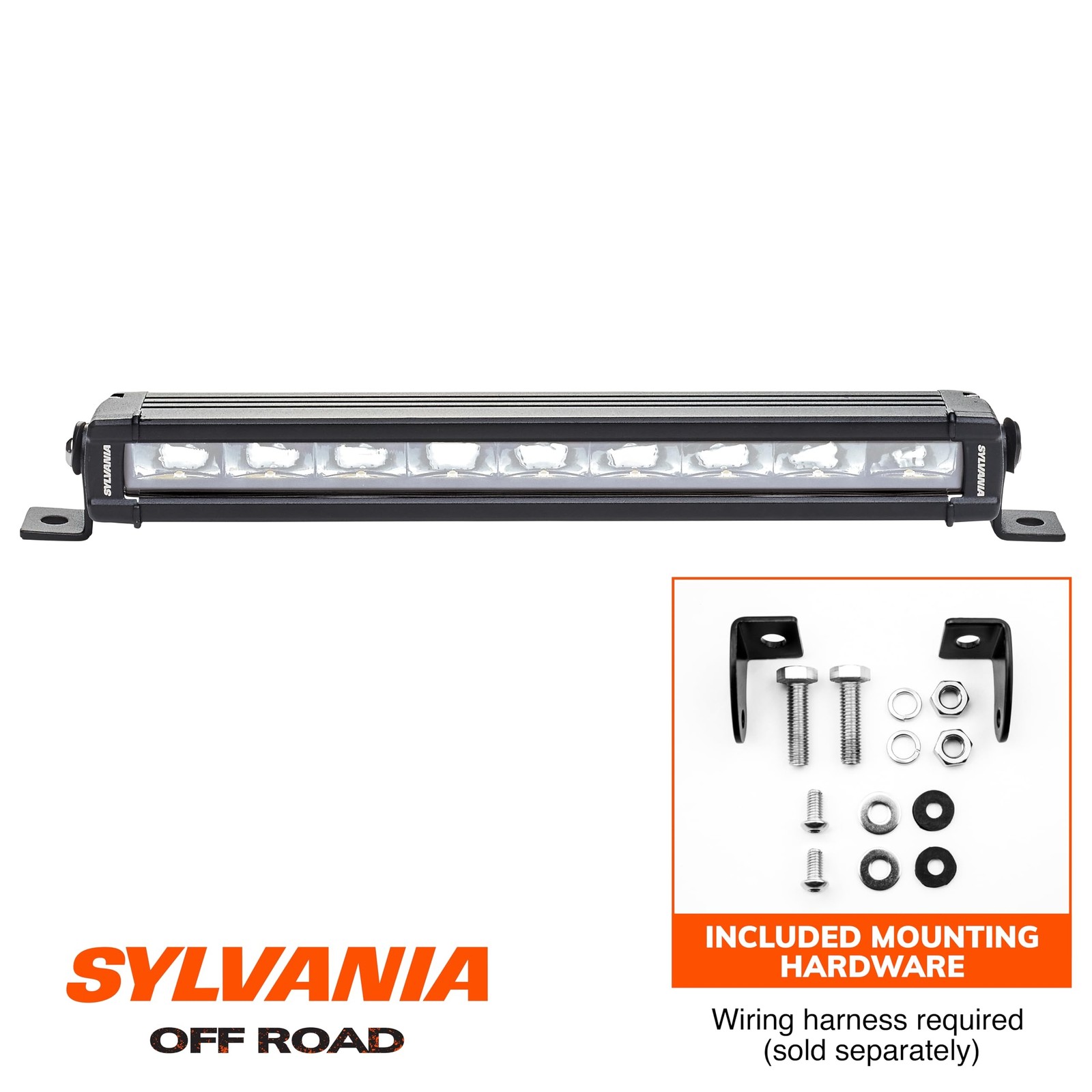SYLVANIA - Slim 10 Inch LED Light Bar - Lifetime Limited Warranty - Spotlight... - Image 2