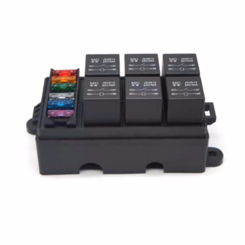 6Way Auto Off-Road Vehicle Spotlights Strip Lights Modified Large Current 12V24V - Image 3