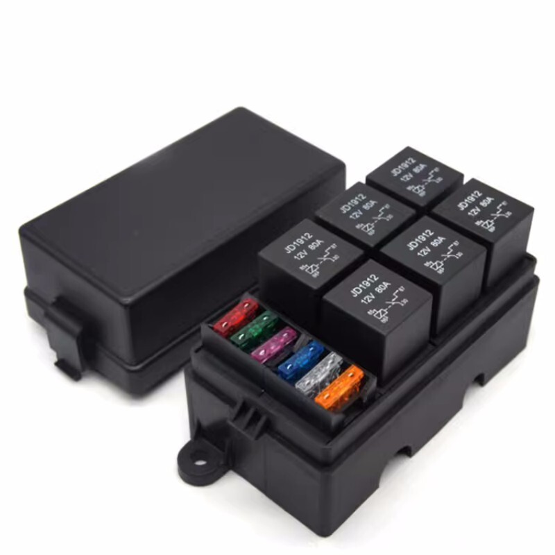 6Way Auto Off-Road Vehicle Spotlights Strip Lights Modified Large Current 12V24V - Image 5