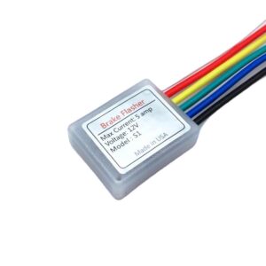 Vehicle Brake Light Flasher Module. Safety Flash Light Alert. Universal. S1