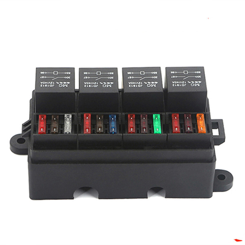 Automotive 40A Relay Suv Spot Light Strip Light Electric Seat Wiring Modificatio