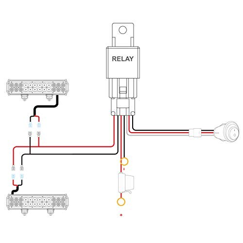 ZH009 LED Light Bar 2PCS 18W Spot Off Road Lights with 16AWG Wiring Harness - Image 5