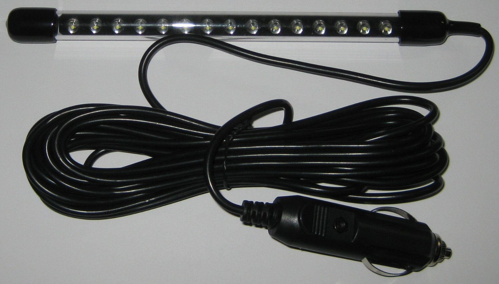 Automotive Bright White 15 LED Compact Work Light - 15 ft Cable w Cigarette Plug - Image 2
